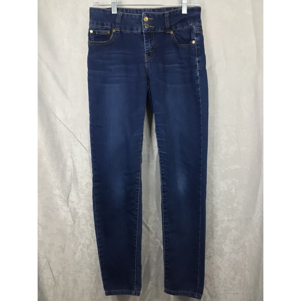 ONE 5 ONE Women's Stretch Pants Blue Denim Size 6